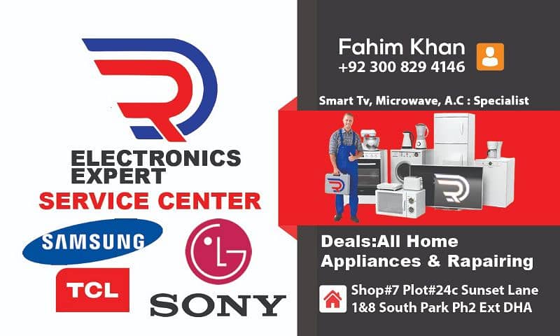 SMART LED TV/ MICROWAVE OVEN/ REPAIRING HOME SERVICE AVAILABLE 0