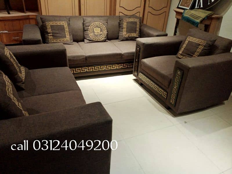 sofa set 3 2 1 seater call 03124049200 0