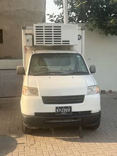 suzuki mega carry with reefer container