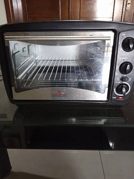 electrict oven.     contect# 03000829333 4