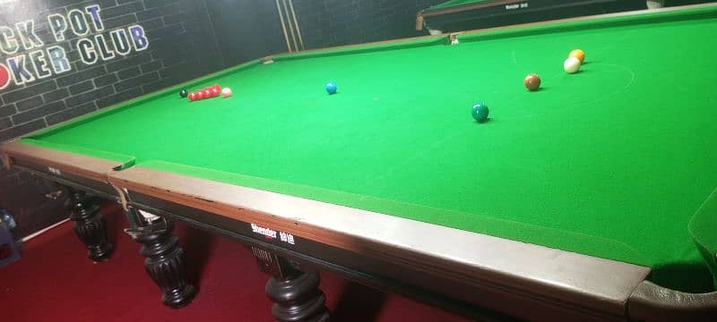 Snooker Table 6*12 Shender Steel cushion 5