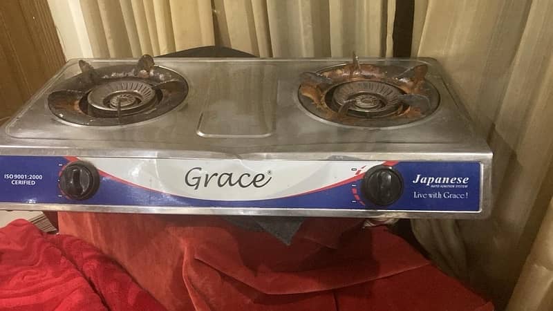 FREE 2 Burner Stove with Refrigerator On Sale 1