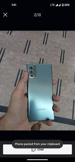 Samsung galaxy note 20 [exchange possible]