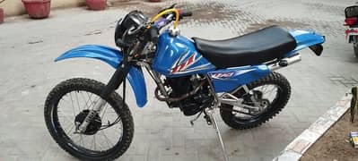 Modified Yamaha Enduro bike