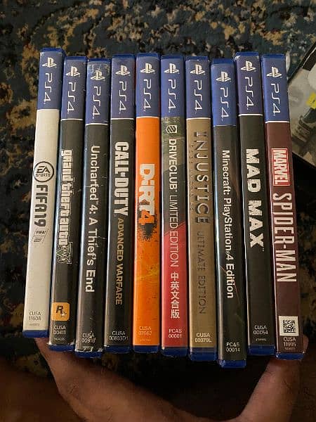 PS4 Games Used 0