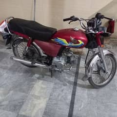 Honda 70 Model 2021 price 90000 colour Red