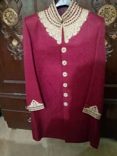 sherwani for sale with kula and khosaa urgant sale krni ha