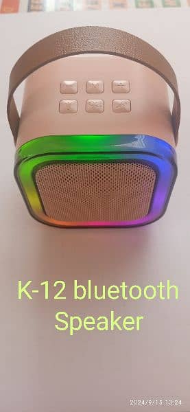 Rechargeable Bluetooth speaker 0