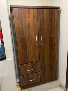 2 door wardrobe (almari)