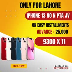 iPhone 13 Non-PTA JV Available On Easy Installments