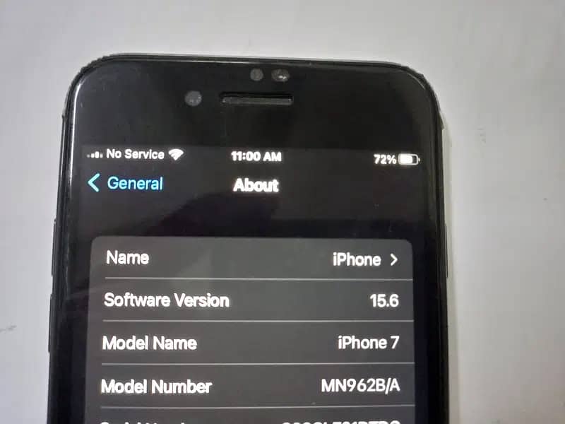 IPHONE 7 128 GB, NON PTA, BYPASS, Battery Health 67% 15