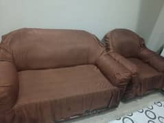 two seater with one seater sofa for urgent sale