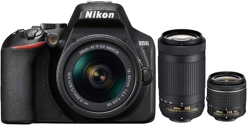 NIKON D3500 with 02 Lenses & 01 Battery 2