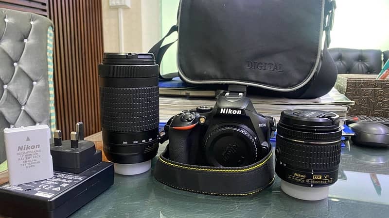 NIKON D3500 with 02 Lenses & 01 Battery 3