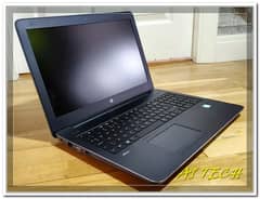 HP ZBook 15 G3 Ci7 6th HQ Pro 8GB RAM 256GB SSD 02GB Nvidia M1000M GPU