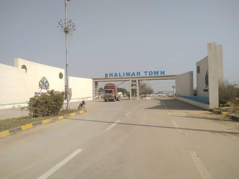 14 Marla Prime Location Plot For Sale In SHALIMAR Town Islamabad 0