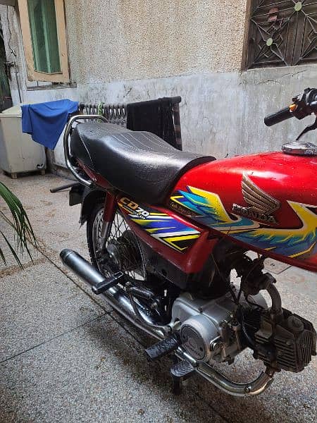 HONDA CD70 2021 MODEL GOOD CONDITION ALL OK 3