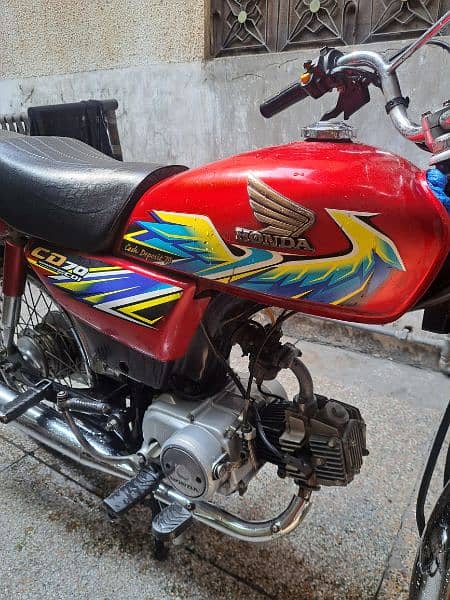 HONDA CD70 2021 MODEL GOOD CONDITION ALL OK 7