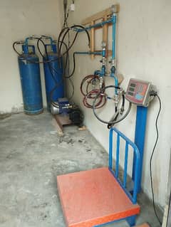 LPG cylinder filling system