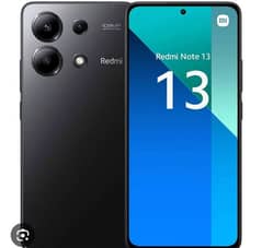 Redmi note 13 ( black colour 8gb ram 256 rom) 0