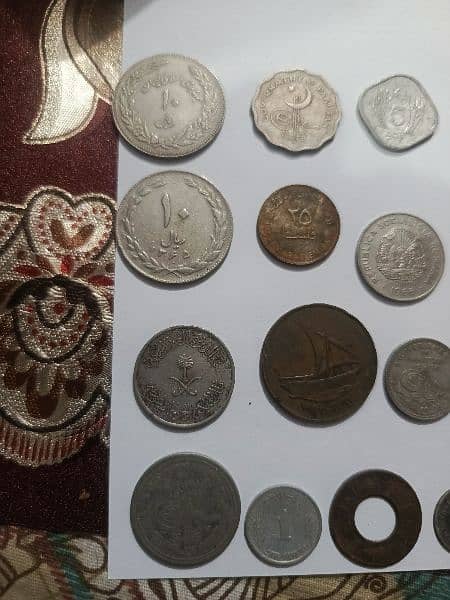 antique coins from Mughal emperors and British emperors. 1226-1944 ad 3