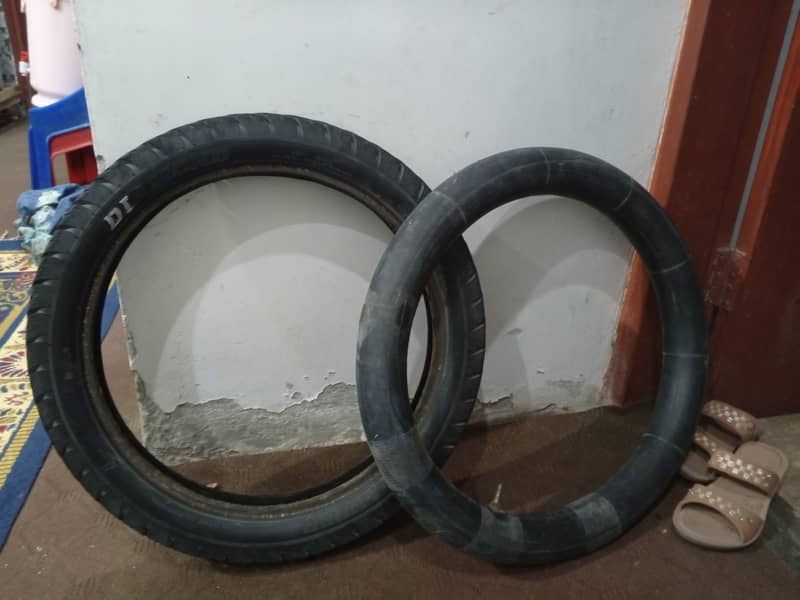 Honda 125 back tyre tube 3.0017 Diamond 0