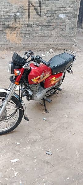 Honda cg125 2021 model red 2