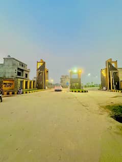 5 Marla Residential Plot For Sale In Metro City GT Road Manawan Lahore