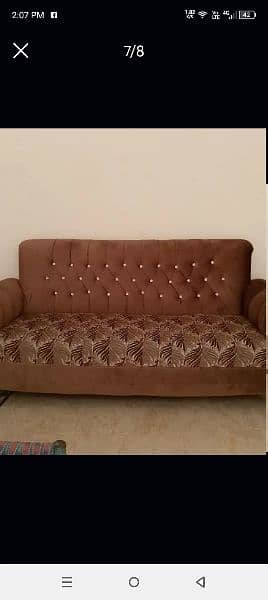 sofa set almost new order pr bny huye hy excellent condition 1