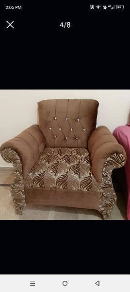 sofa set almost new order pr bny huye hy excellent condition 5