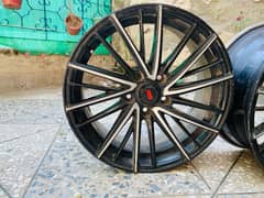 17”inch alloy rims dual tone