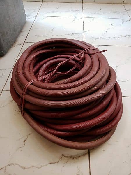 100ft Water Rubber Pipe in Very Good Condition 0