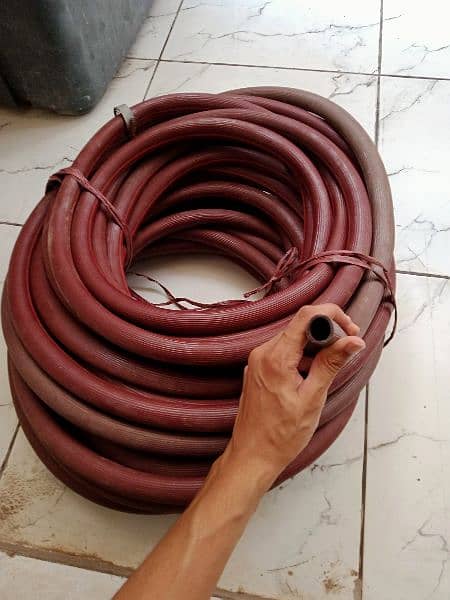 100ft Water Rubber Pipe in Very Good Condition 1