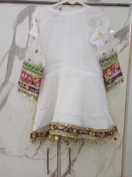 white Lehanga ready to wear 0