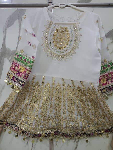 white Lehanga ready to wear 1