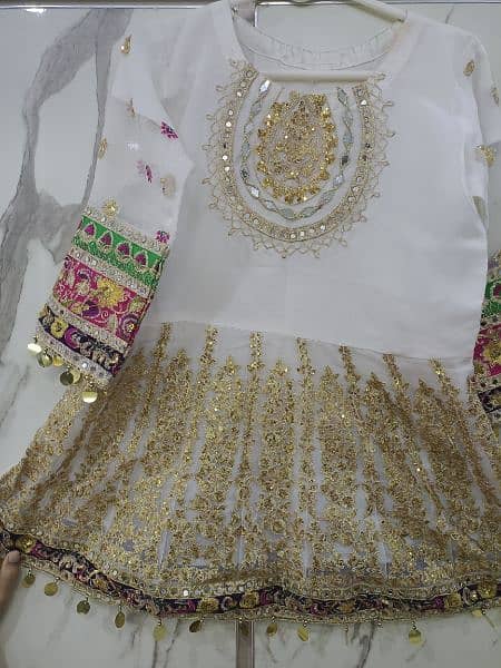 white Lehanga ready to wear 2