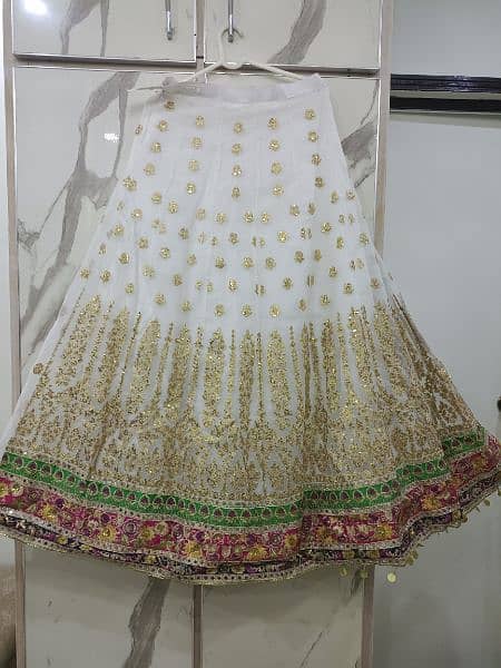 white Lehanga ready to wear 6