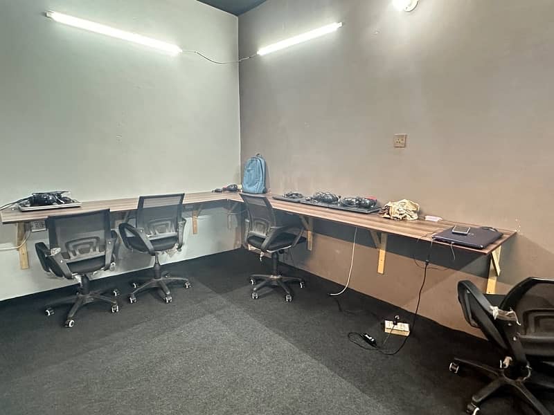 2 Furnished Office Rooms for Rent - Main Station 1