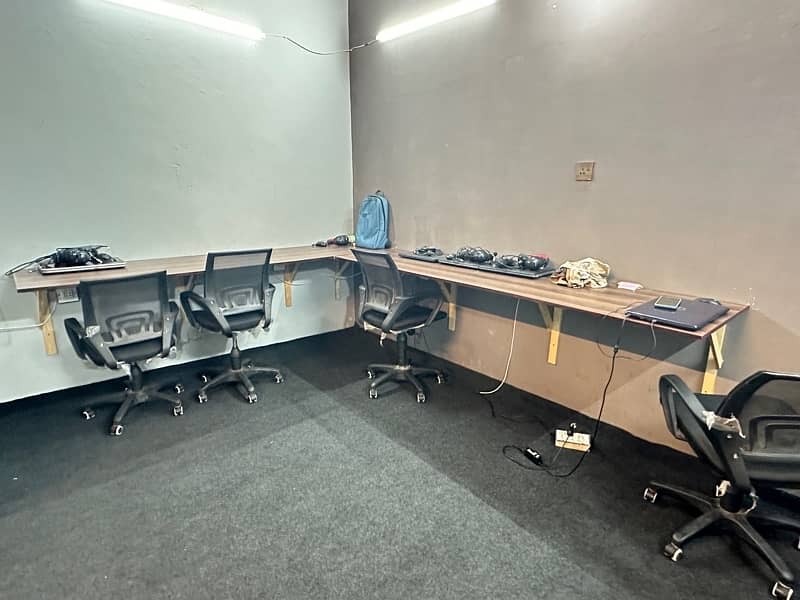 2 Furnished Office Rooms for Rent - Main Station 2