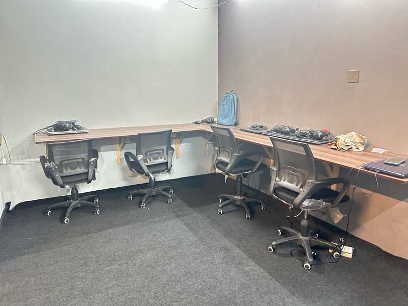 2 Furnished Office Rooms for Rent - Main Station 3