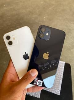 iphone 12 black & white available sim work