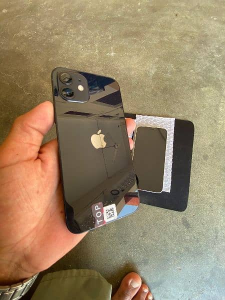 iphone 12 black & white available sim work 7