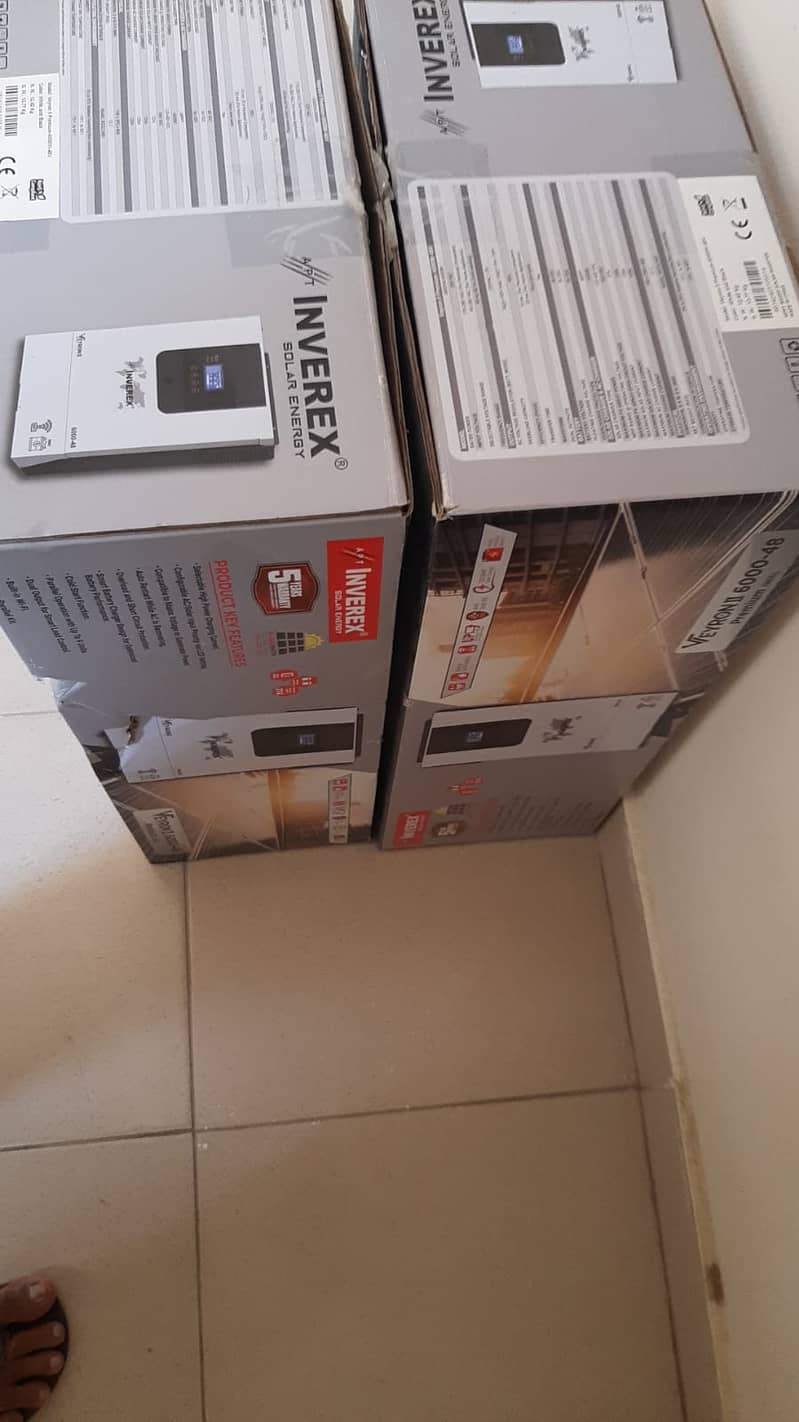 Inverex Hybrid Inverter 6KV - Barely Used (25 Days Only) 2