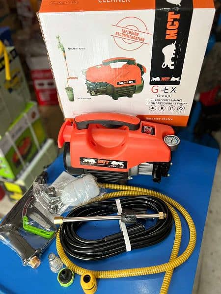 Auto Stop High Pressure Car Washer - 200 Bar, Induction Motor 3