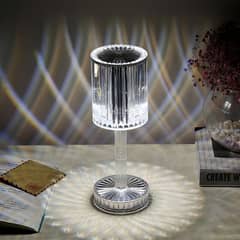 Crystal Diamond Table Lamp Touch Control