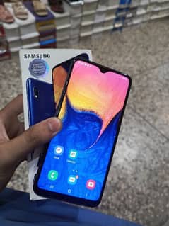 Samsung a10 complete box 2/32 offical pta approved dual sim