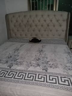 king size bed with coffee chair