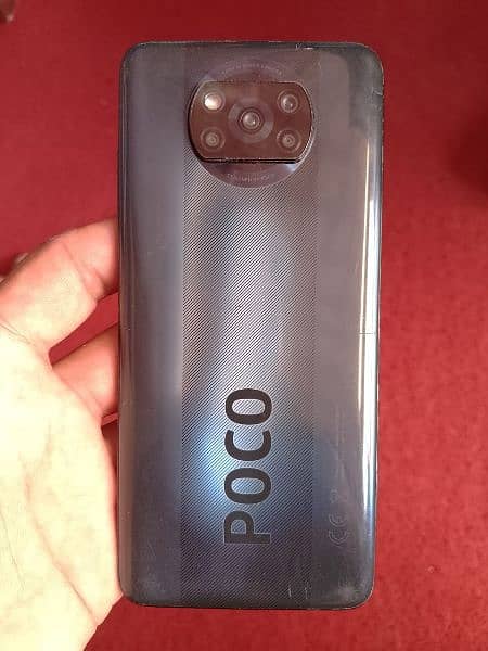 Poco X3 pro mobile with box and charger 0