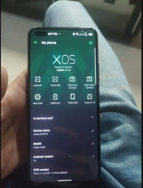 Infinix note 8 6 gb and 128gb 3