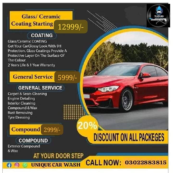 Premium Car Detailing with Ceramic Coating & PPF in Lahore 1